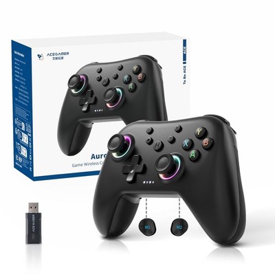 Wireless Gaming Controller for PC Android Switch iOS Bluetooth 2.4G Wireless