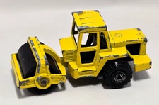 Vintage Majorette Road Roller Yellow #226 France