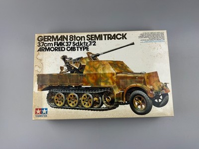 1:35 Tamiya 35144 German 8(t) Semi Track 3,7cm FLAK 37 Sd.Kfz. 7/2 Bausatz