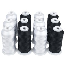 Best Simthread 12 Spools Embroidery Thread Set 3000 Yards 40WT 100 Polyester