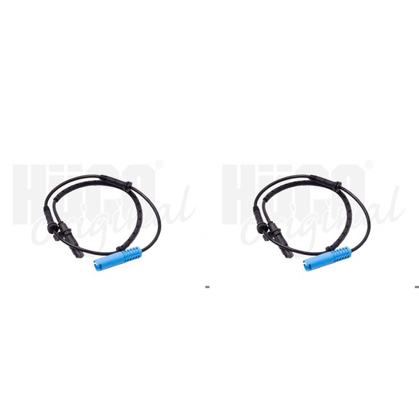 2X Astemo Hitachi ABS-SENSOR Raddrehzahl ABS-FÜHLER Hinten Passend FüR Bmw 5-image