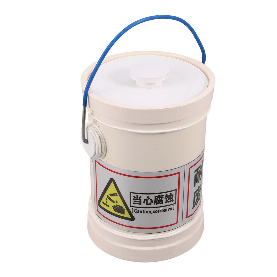 One Lab Container Laboratory Chemical Waste Bucket PP Acid Alkali Resistant Container ...