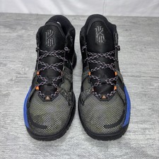 Nike Kyrie 7 GS Grind Boys Shoes Size 7Y Black Blue Basketball CT4080-007