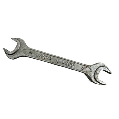 Vintage Mercedes-Benz Double Open End Wrench 14mm & 17mm Unior Germany