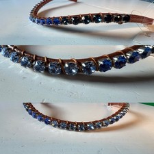 Stirnriemen VB Cob slim Wave - Swarovski - NE...