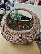 Vintage Gondola Wicker Basket @15.5×13.5×9"