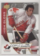 2019 Upper Deck Team Canada Juniors High Gloss 8/25 Phil Esposito #89 HOF 8e5