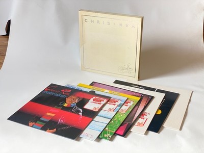 Chris Rea Compilation 1986 7x Vinyl LPs Magnet Record Box Set