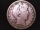 Quality 1909 50C Barber Half Dollar
