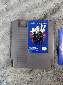 Ghostbusters II 2 Nintendo Entertainment System NES Cleaned Tested Working