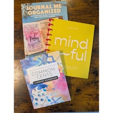New Guided Journal Workbook Bundle Mindfulness Budget Planner Self Care Set 3