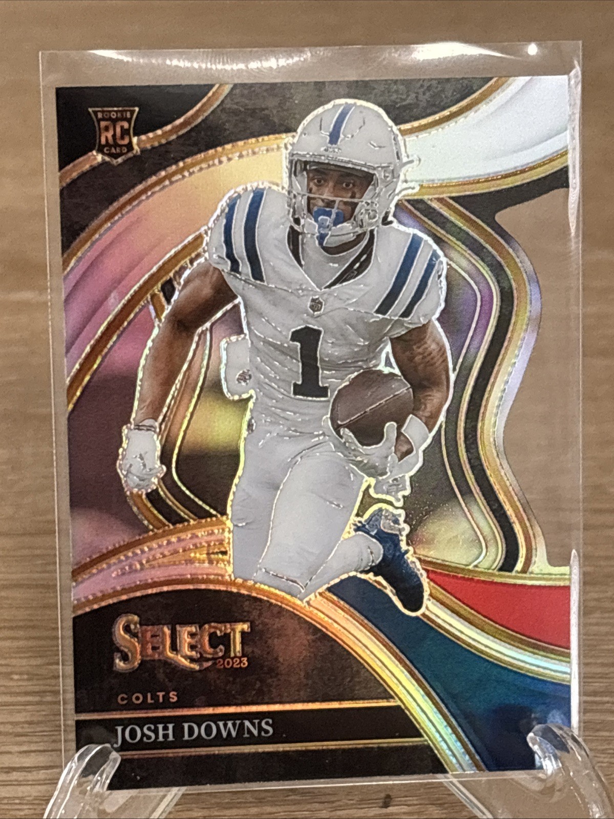 2023 Panini Select Josh Downs Black & Red Club Level Die-cut Prizm RC #251 🔥🔥