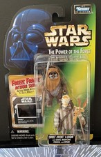 Star Wars Power of the Force Freeze Frame Ewoks Wicket & Logray Freeze Frame NIB