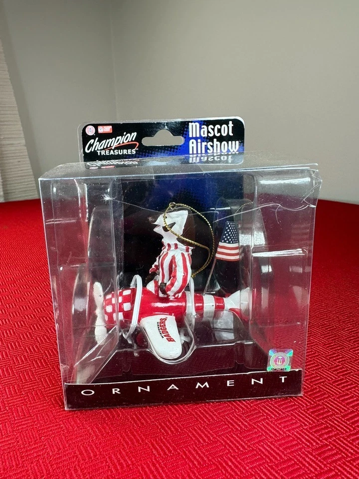 Rare VTG University of Wisconsin Bucky Badgers ornament Champion Treasures Xmas - Image 3 of 4