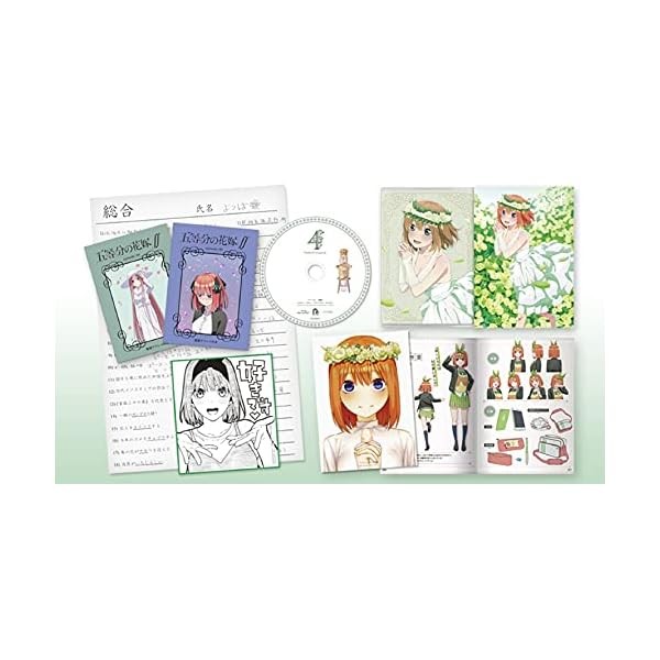 The Quintessential Quintuplets SS 2 Vol.4 Limited Edition Blu-ray Booklet Ja