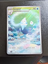 Carte Pokemon SORBOUL 112/086 HOLO AR EV10.5 Flamme Blanche WHT FR
