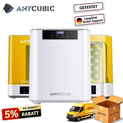 Open Box ANYCUBIC Wash and Cure 3 Max für LCD Harz 3D Drucker Mono M5