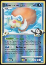 Mamoswine GL 27/111 Rising Rivals Reverse Holofoil Rare Pokemon DM