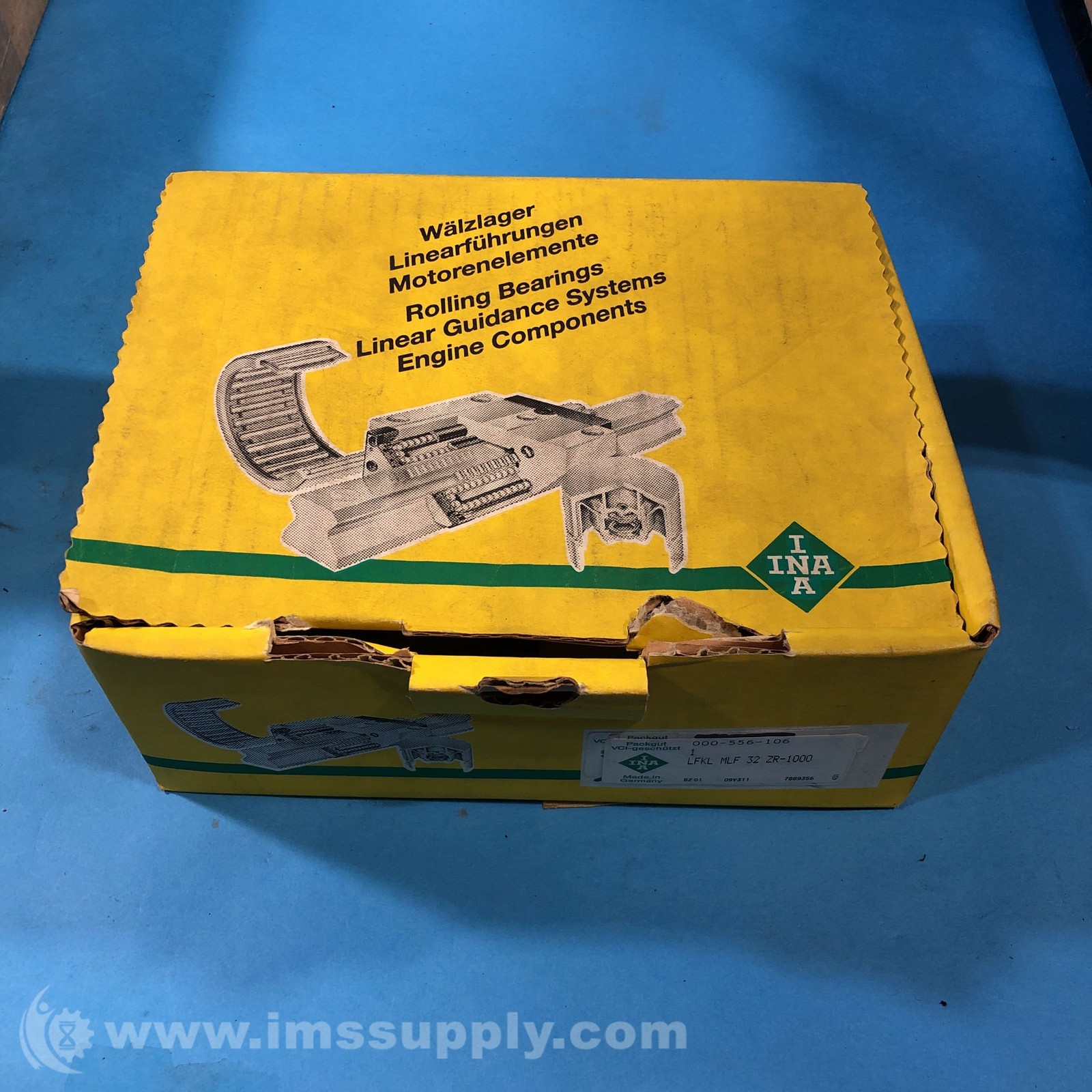 INA LFKL MLF 32 ZR-1000 Linear Bearing FNOB