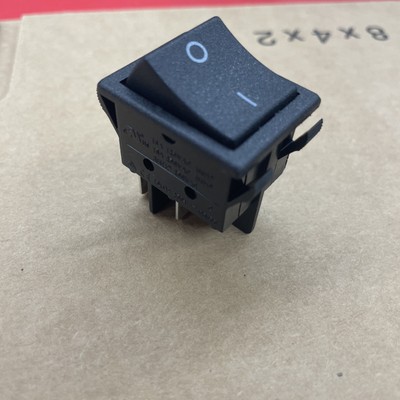 (90) 16A 250V 16a 125V AC  1/4hp Rocker Power Switch On Off 4 Pin Snap In CE S1