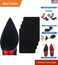 Silicone Anti-Slip Shoe Grips, 4 Pcs Self-Adhesive Sole Protectors for All Shoes