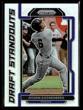 2021 Panini Prizm Draft Picks - Draft Standouts Silver - #DS-SG Shawn Goosenberg