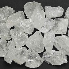Zenkeeper 1 Lb Rough Clear Quartz Stone Bulk - 1 Pound - ROUGH,