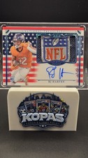 2025 National Treasures FOTL Stars Stripes RJ Harvey On Card Auto NFL SHIELD 1/1