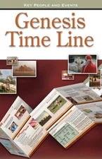 Genesis Time Line - Pamphlet By Rose Publishing - GOOD