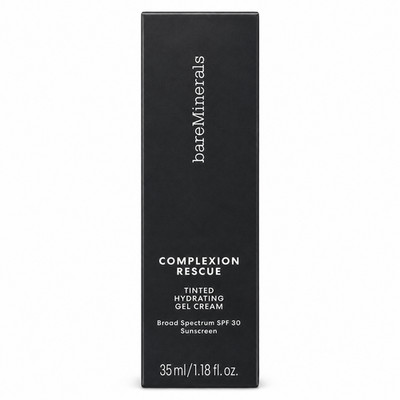 bareMinerals Complexion Rescue Tinted Hydrating Gel Cream, Suede 04, 1.18 oz