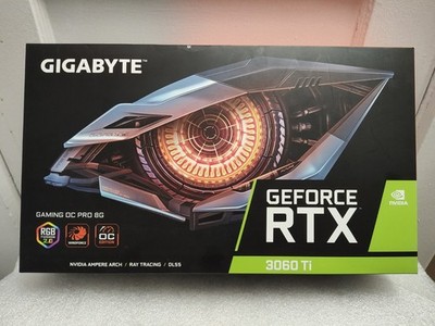GIGABYTE GeForce RTX 3060 Ti GAMING OC PRO 8GB GDDR6 Graphics Card GPU Rev 3.0