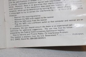 Clu Clu Land - Nintendo NES - MANUAL ONLY - NO GAME