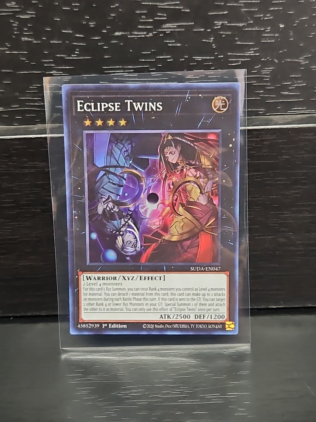 Eclipse Twins SUDA-EN047 Supreme Darkness 1st Edition