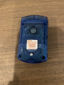 Sega Dreamcast Blue Visual Memory Unit VMU - Boxed