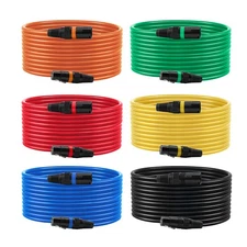 Uimoso 20 ft XLR Cable 6-Pack Balanced 3-Pin Male to Female Microphone Cord
