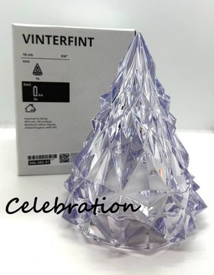 Ikea VINTERFINT LED Christmas Tree 6 1/4'' Decorative Light, battery operated New