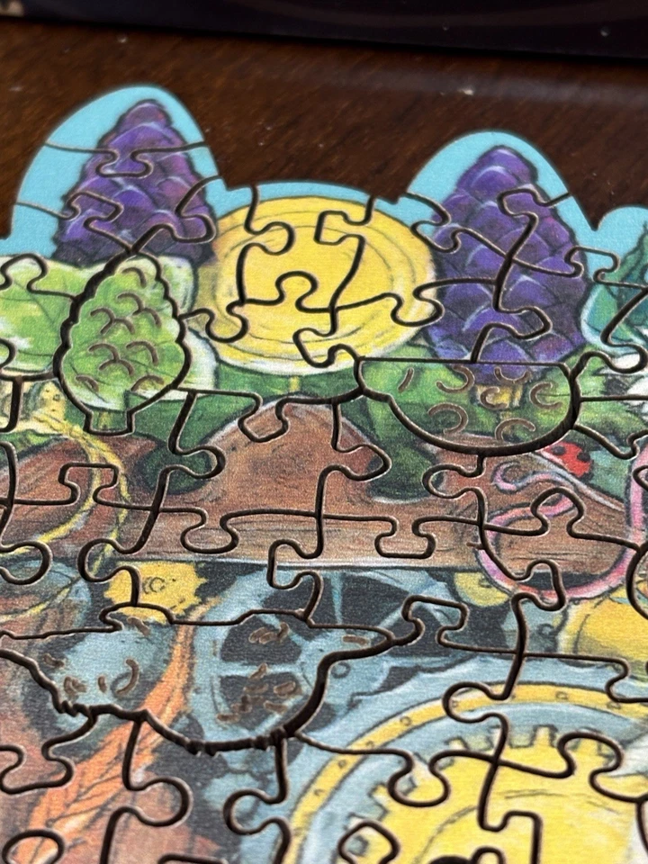 Ravensburger Wooden Puzzle Cuckoo Clock 300 Pieces Whimsy Shapes - Image 3 of 4