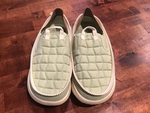 New Women MERRELL HUT MOC 2 PACKABLE Shoes, GREEN, Size 7, Quilted, Zip Together - Bild 2 von 7