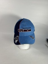Tennessee Titans Light Blue & Navy Vintage Strapback Cap Hat