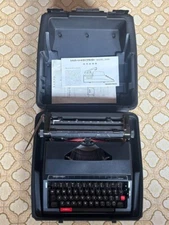 Silver Reed 810N Typewriter Vintage Manual Japan As-Is Untested Nice Condition