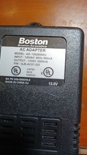 Boston Acoustics AC Power Adapter Model AD-1202000AU 120VAC 60HZ 300mA Inpu
