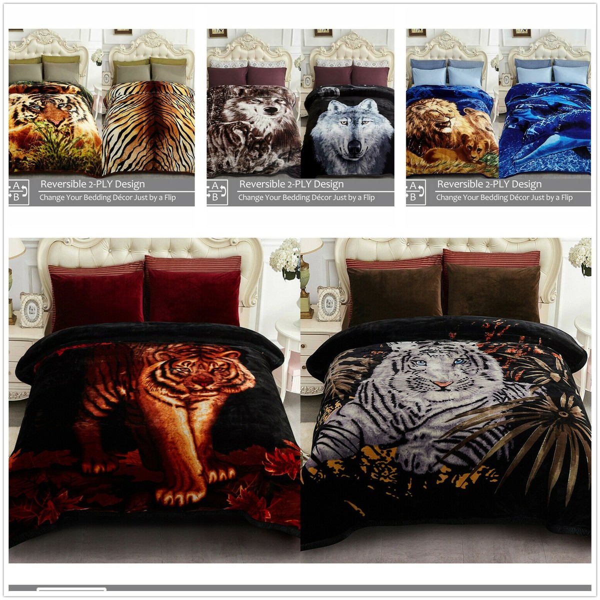 INDUS DESIGN Jungle Book Reversible Blanket INDUS DESIGN Jungle Book Reversible Blanket