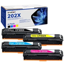 202X Toner Cartridges Replacement for HP Pro MFP M281fdw M281cdw M254dn M281fdn