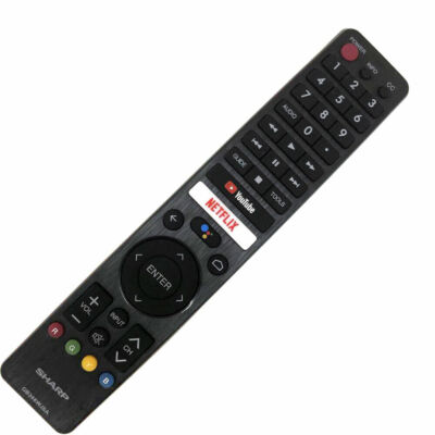 New Original GB346WJSA For Sharp Google Search Netflix LCD TV Remote Control