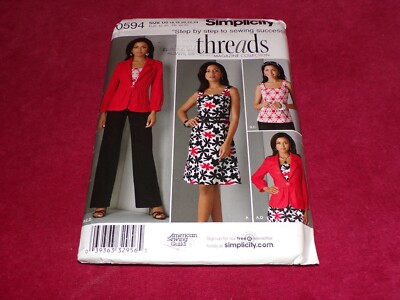 🌹 SIMPLICITY #0594 / #2703 - LADIES PRETTY STEP BY STEP WARDROBE ...