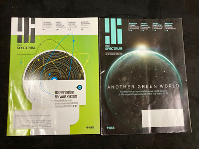 IEEE SPECTRUM MAGAZINE, LOT OF 2, 2015, FEB & NOV