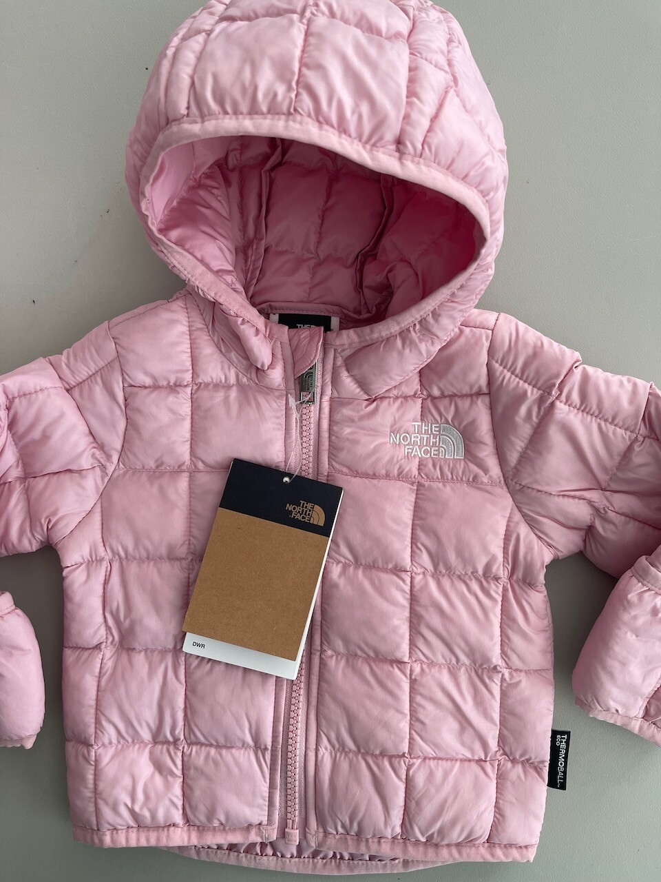 Sudadera con Capucha The North Face Baby Thermoball Rosa Camafeo