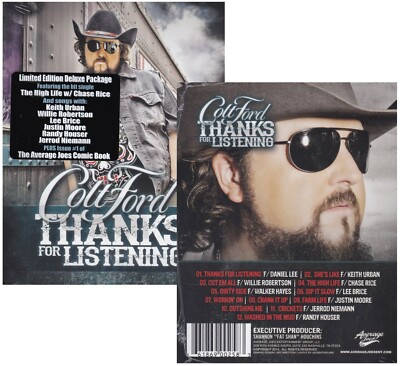 Colt Ford - Thanks for Listening - Limited Edition Zinepak
