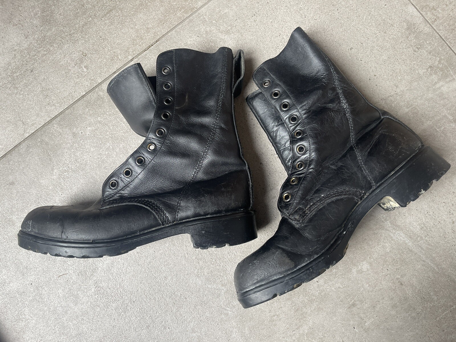 British Army DMS High Leg Combat Boots 276 eBay