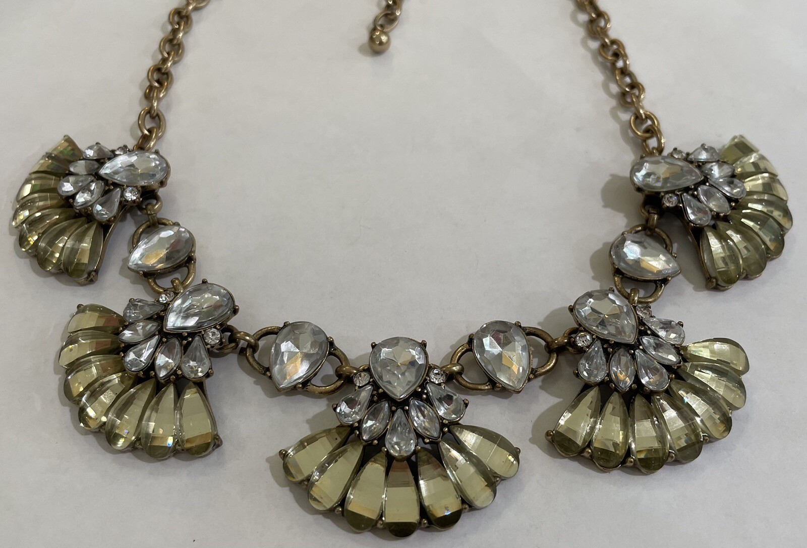 Natasha Multi-Stone Statement Collar Necklace Ele… - image 3